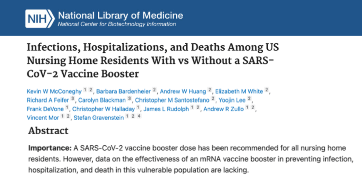 Mor contributes to publication that explores effectiveness of COVID-19 vaccine boosters in nursing home residents