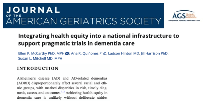 Commentary highlights IMPACT framework designed to provide health equity in dementia care