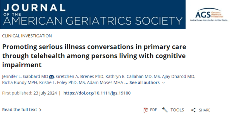 Pilot Awardee Gabbard publishes results paper