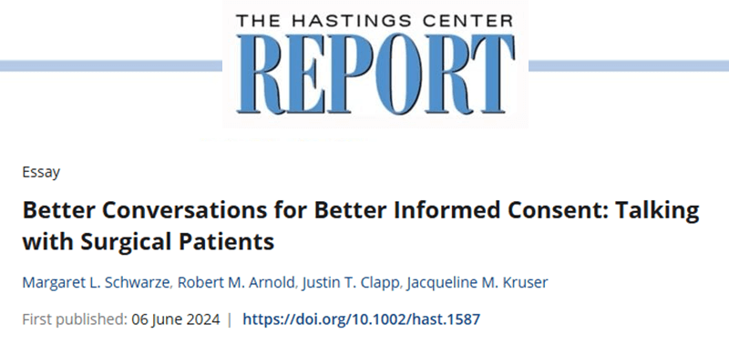 Better Conversations for Better Informed Consent: Talking with Surgical Patients