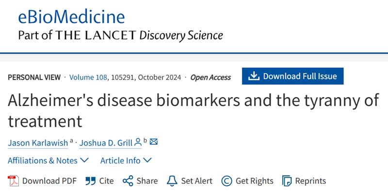 Karlawish calls for the breaking of tyranny of treatment and prioritization of patient-centered care