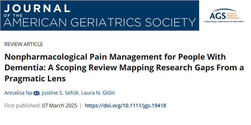 IMPACT Implementation team members review nonpharmacological pain management